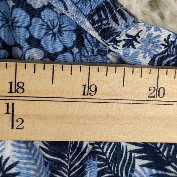 TUNEVUSE* Men's Short Sleeve Button Down Curved Hem Hawaiian Shirt~ Size XXL - Picture 6 of 13